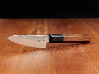 Aka Tori Damaszener-Schälmesser 3,5" mit Gravur - Tokyo Hammer