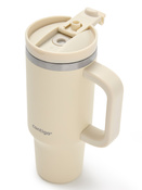 Thermal water mug with engraving Contigo Streeterville Tumbler 1200 ml - Oatmilk