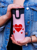 Thermal Mug Contigo West Loop 470 ml - Millenial pink - Hearts