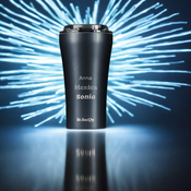 Dr.Bacty Apollo 2.0 keramikbeschichteter Kaffeebecher 360 ml - Gunmetal