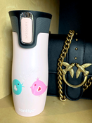 Contigo West Loop 2.0 470ml thermal mug - Millenial pink - Bird love