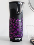 Thermobecher Contigo West Loop 2.0 470ml Glamour Schwarz