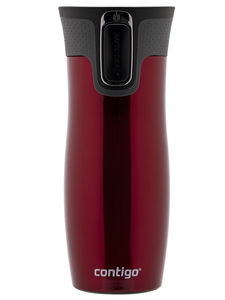 Termo cafe Contigo West Loop 2.0 470 ml  - Rojo