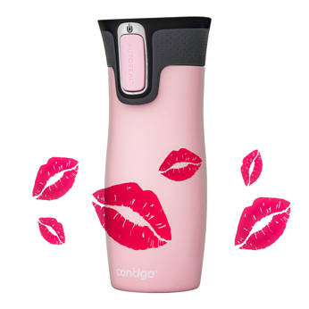 Taza térmica Contigo West Loop Mouth 470ml - Rosa Mate 