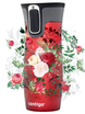 Taza térmica Contigo West Loop 2.0 470 ml - Flores - Rojo